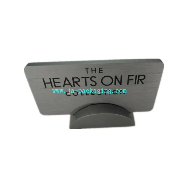 গ্রে এক্রাইলিক নাম প্লেট